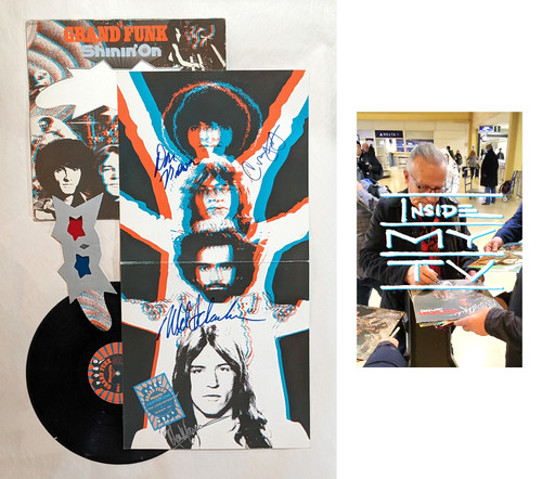 Grand funk railroad signed - grand,
